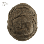 Classic Thin Skin Men’s Hair System - 0.12mm Durable Bio-Skin Toupee with V-Loop Front