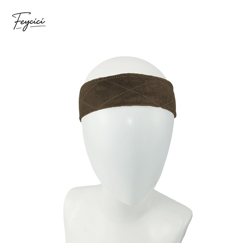 Non-Slip Velvet Wig Grip Band - Adjustable Secure Fastener Headband