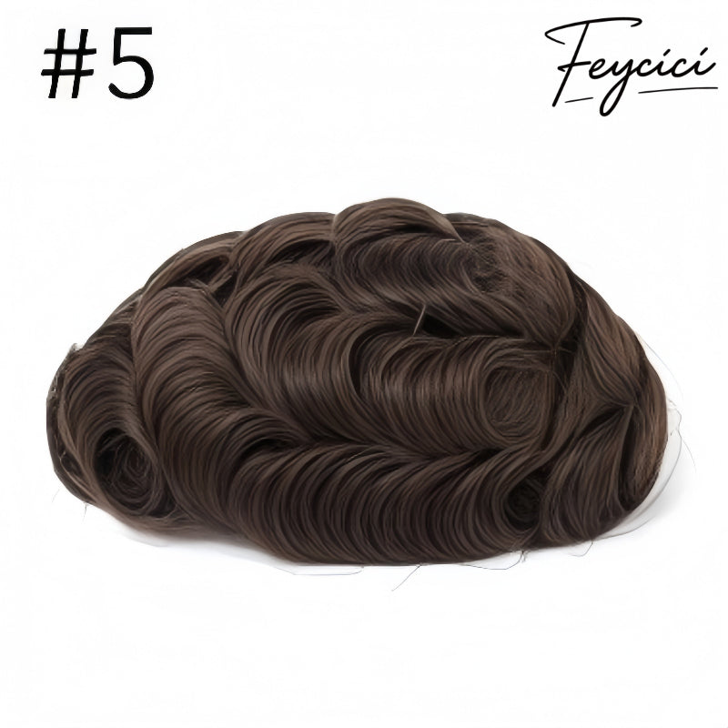 8*10' Breathable Full Lace Hair System for Men –Natural Hair Piece - Best for Daily Wear2