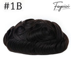 8*10' Breathable Full Lace Hair System for Men –Natural Hair Piece - Best for Daily Wear3