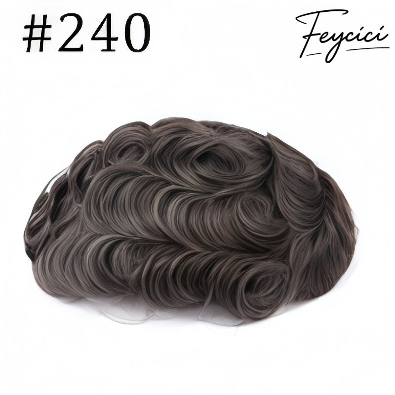 8*10' Breathable Full Lace Hair System for Men –Natural Hair Piece - Best for Daily Wear4
