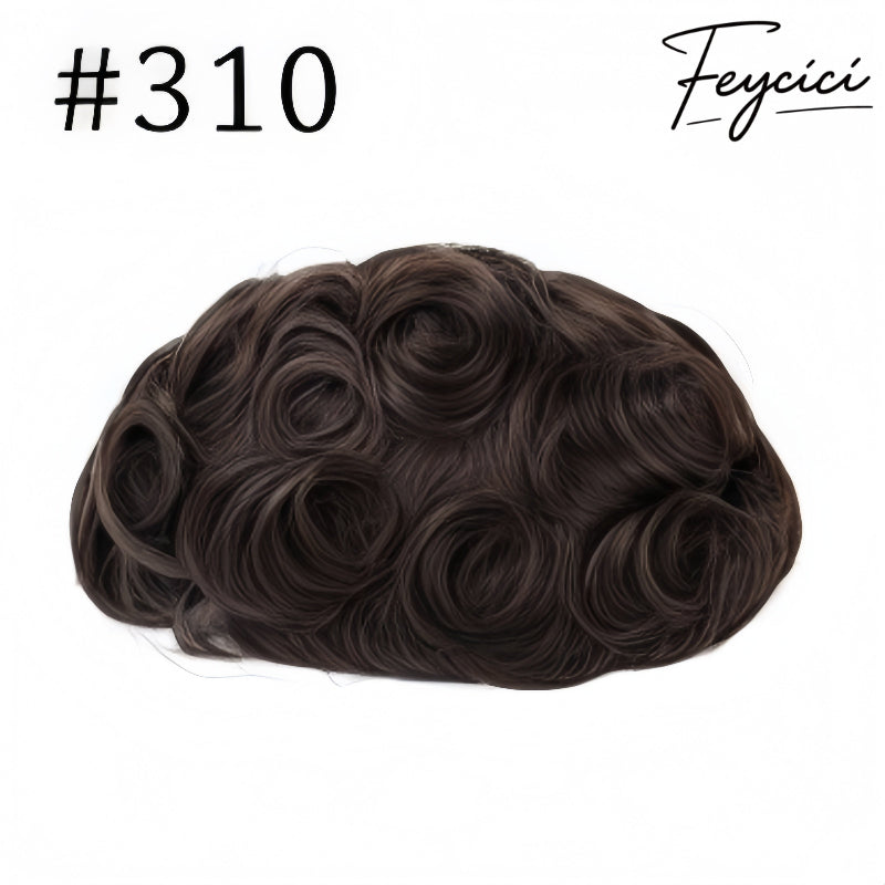 8*10' Breathable Full Lace Hair System for Men –Natural Hair Piece - Best for Daily Wear5