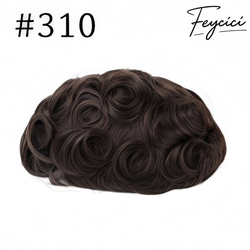 8*10' Breathable Full Lace Hair System for Men –Natural Hair Piece - Best for Daily Wear5