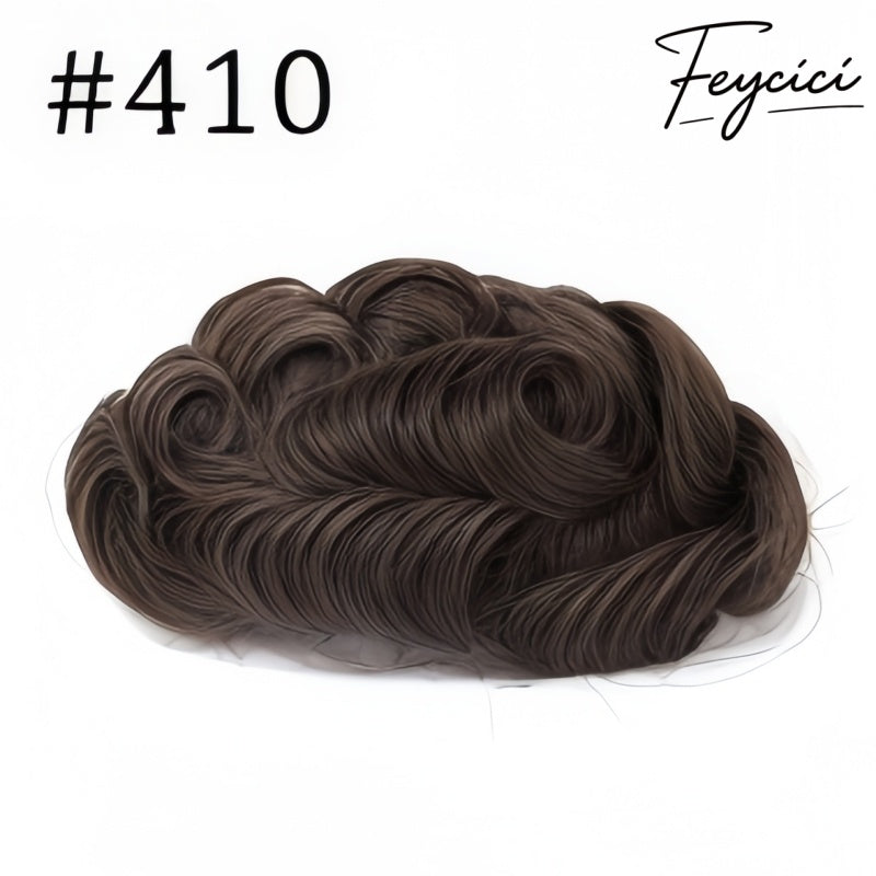 8*10' Breathable Full Lace Hair System for Men –Natural Hair Piece - Best for Daily Wear6