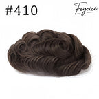 8*10' Breathable Full Lace Hair System for Men –Natural Hair Piece - Best for Daily Wear6