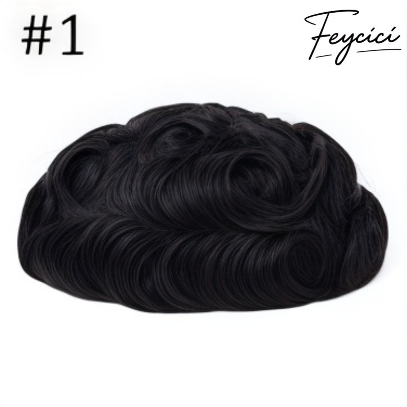 8*10' Breathable Full Lace Hair System for Men –Natural Hair Piece - Best for Daily Wear7