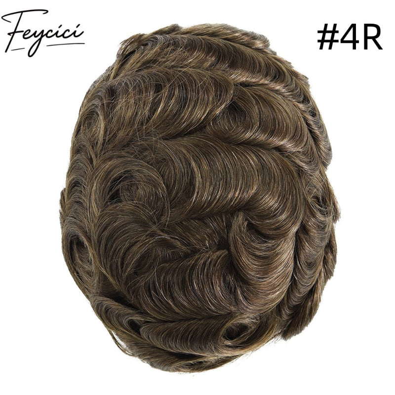 8*10' Invisible Thin Skin Hair System for Men –Natural Hair Piece - Best for Daily Wear6