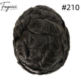 8*10' Invisible Thin Skin Hair System for Men –Natural Hair Piece Black Series -Best for Daily Wear2