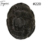 8*10' Invisible Thin Skin Hair System for Men –Natural Hair Piece Black Series -Best for Daily Wear3