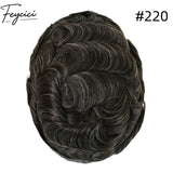 8*10' Invisible Thin Skin Hair System for Men –Natural Hair Piece Black Series -Best for Daily Wear3