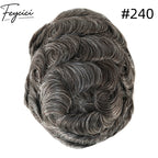 8*10' Invisible Thin Skin Hair System for Men –Natural Hair Piece Black Series -Best for Daily Wear4