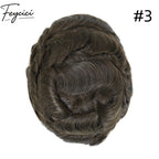 8*10' Invisible Thin Skin Hair System for Men –Natural Hair Piece V Loop front