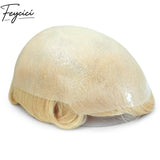 8*10' Invisible Thin Skin Hair System for Men –Natural Hair Piece V Loop front -Free Style6