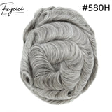 8*10' Invisible Thin Skin Hair System for Men –Natural Hair Piece V Loop front Full Hand Tied 7