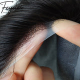 8*10' Super Thin Skin Hair System for Men –Natural Hair Piece V Loop -Free Style16