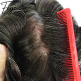 8*10' Super Thin Skin Hair System for Men –Natural Hair Piece V Loop Toupee -Free Style15