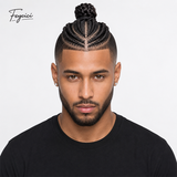 8"x10" Full Lace Afro Toupee - Breathable Men's Dreadlocks Hair System