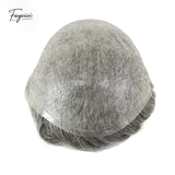 8"x10" Super Thin Skin Hair System for Men –Natural Hair Piece V Loop Toupe -Free Style