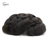 8"x10" Thin Skin Hair System for Men –Natural Hair Piece V Loop Toupee- Daily Wear