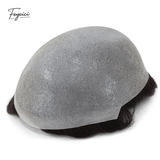 8"x10" Ultra Thin Skin Men's Toupee - V-Loop Invisible Hair System