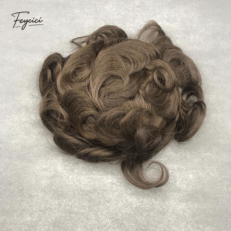 Aero-Swiss Series - Full Lace Hand-Tied Human Hair Toupee