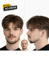 Classic Skin Series - Ultra-Thin Bio-Skin Men's Human Hair Toupee (Raw & Styled Options)