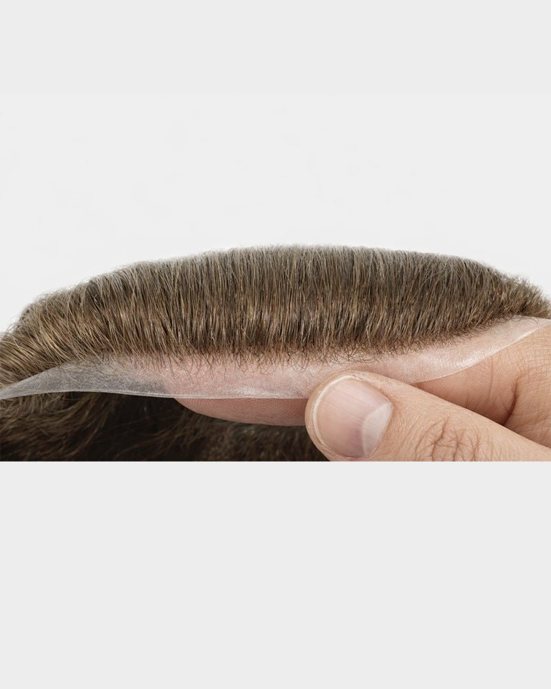 Classic Skin Series - Ultra-Thin Bio-Skin Men's Human Hair Toupee (Raw & Styled Options)
