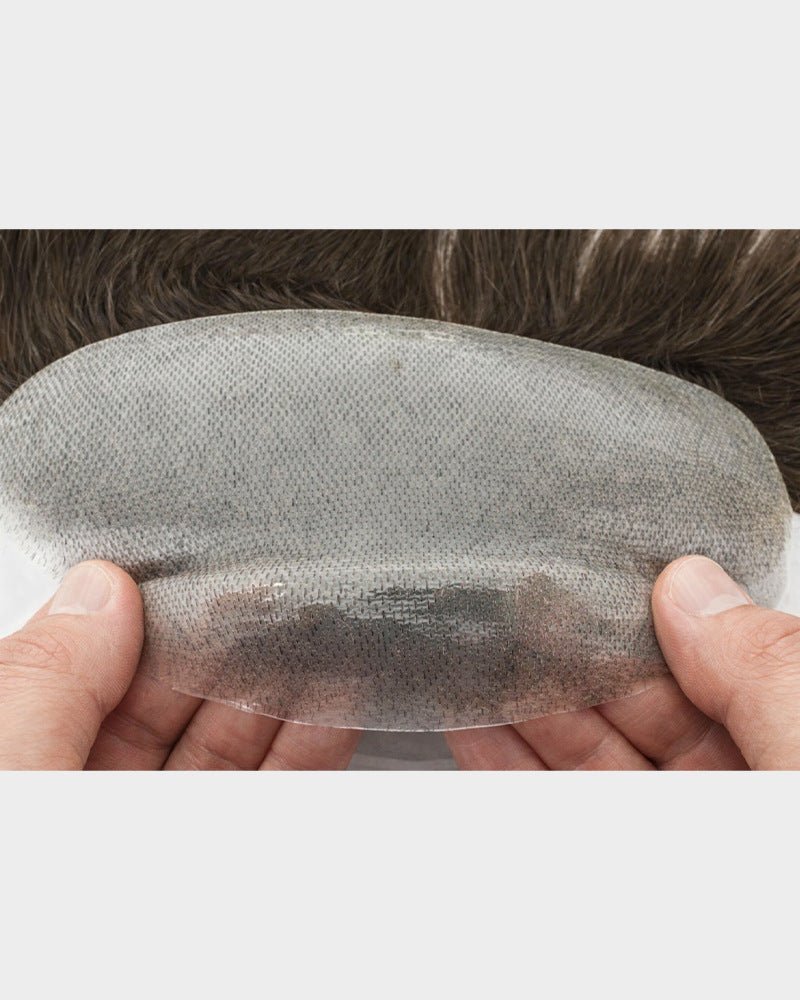 Classic Skin Series - Ultra-Thin Bio-Skin Men's Human Hair Toupee (Raw & Styled Options)