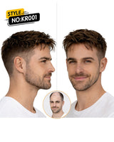 Classic Skin Series - Ultra-Thin Bio-Skin Men's Human Hair Toupee (Raw & Styled Options)
