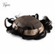 Durable Fine Mono Center with NPU Perimeter Men's Human Hair Toupee