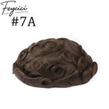 Durable Lace With PU Hair System for Men –Natural Hair Piece -Best for Daily Business Wear1