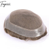 Durable Lace With PU Hair System for Men –Natural Hair Piece -Best for Daily Business Wear3