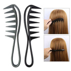 Essential Wide-Tooth Comb - Anti-Static & Detangling Brush for Hair Systems