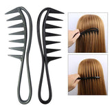 Essential Wide-Tooth Comb - Anti-Static & Detangling Brush for Hair Systems