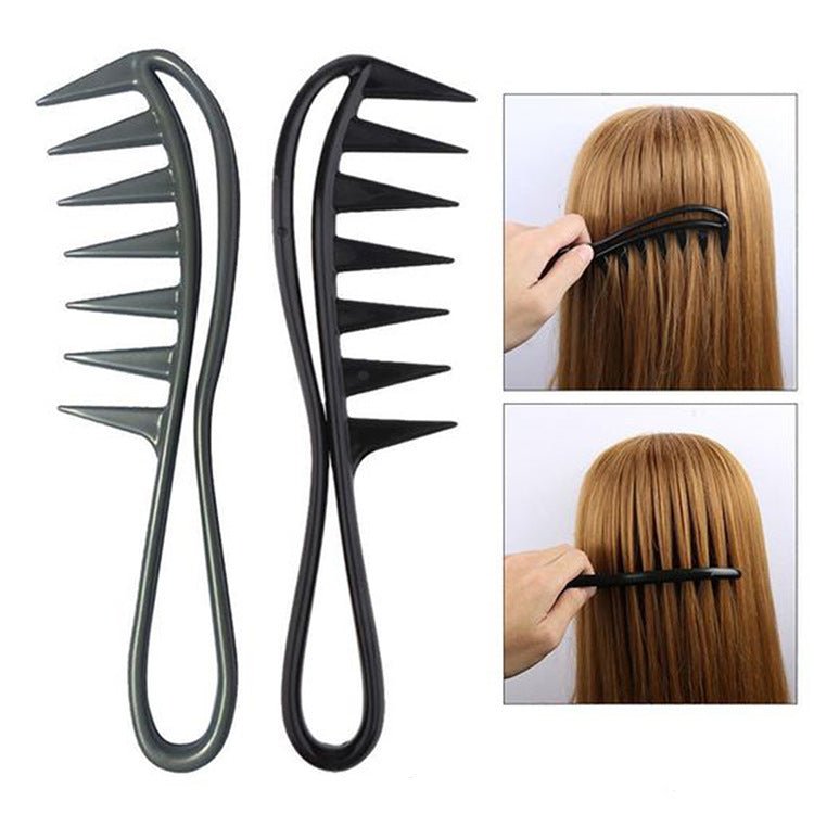 Essential Wide-Tooth Comb - Anti-Static & Detangling Brush for Hair Systems