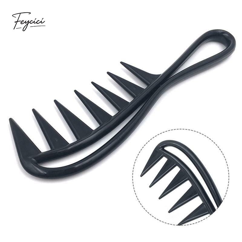 Essential Wide-Tooth Comb - Anti-Static & Detangling Brush for Hair Systems