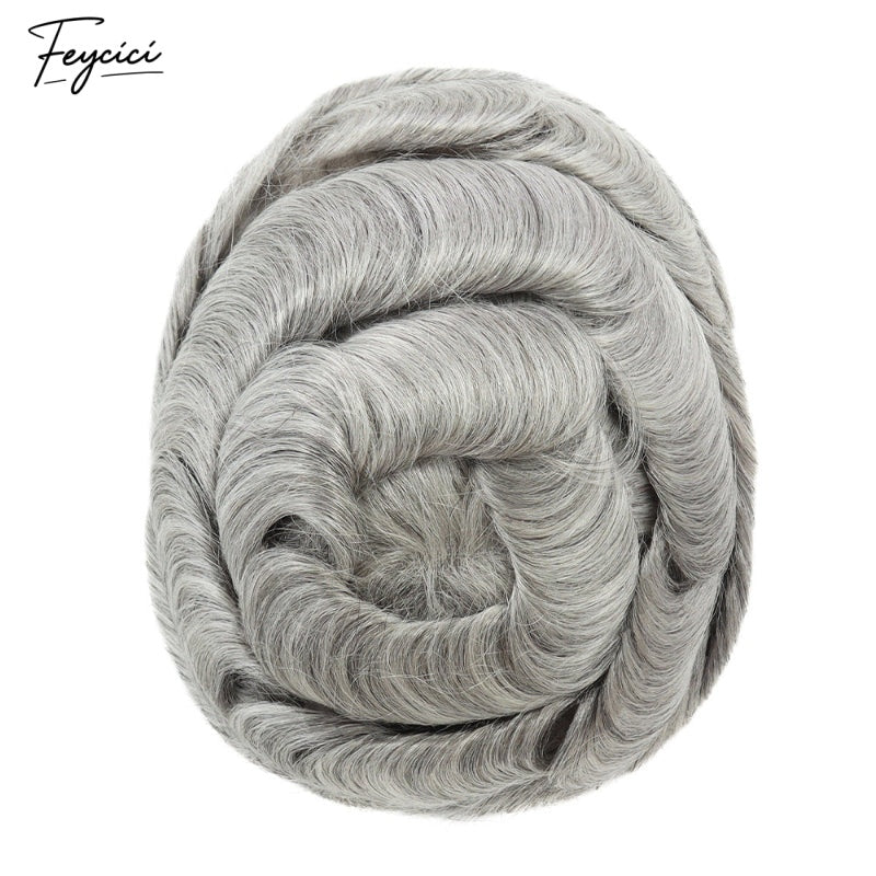 FeyciciLaceTopWithPUDurableInvisible810BrownBlackWithGreyMensToupee_6