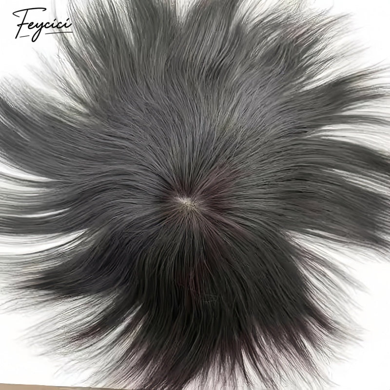 FeyciciLaceTopWithPUDurableInvisibleMultipleSizeNaturalBlackMensToupee_5