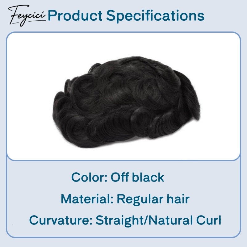 FeyciciThinSkinPolyInvisibleOffBlackMen_sToupee_7