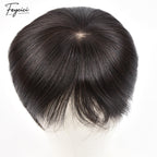 Feycici Mono Durable Invisible Hand-knitted Natural Black Mens Toupee21