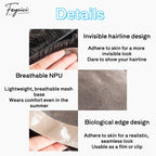 Feycici Mono Top With PU Durable Invisible Brown Black Mens Toupee27