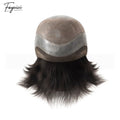 Feycici Mono Top With PU Durable Invisible Brown Series Mens Toupee21