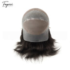 Feycici Mono Top With PU Durable Invisible Brown Series Mens Toupee24