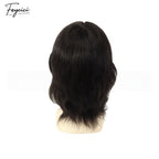 Feycici Mono Top With PU Durable Invisible Brown Series Mens Toupee27