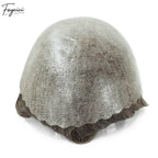 Feycici Very Light Brown Men's Hairpiece | 100% Real Man Hair | Breathable Invisible Pu4