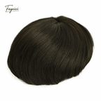 Fine MONO Base Men’s Toupee - Durable & Breathable Human Hair System for SpringSummer