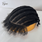 Cornrow Hair System With Natural Hairline