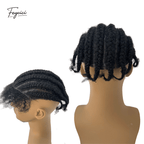 Cornrow Hair System With Natural Hairline