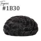 Invisible Full Lace Hair System for Men –Natural Hair Piece Full Hand Tied 130% Density7