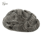Classic Thin Skin Men’s Hair System - 0.12mm Durable Bio-Skin Toupee with V-Loop Front